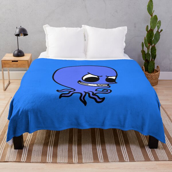 Item preview, Octopus The Blue Evil Monster designed and sold by monsterino.