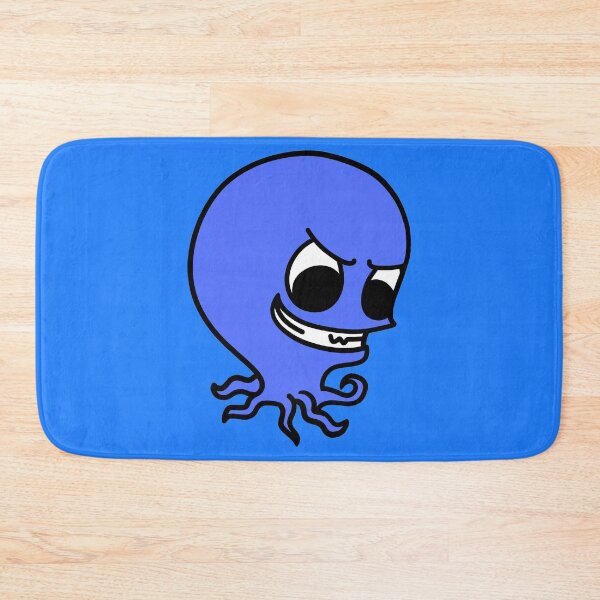 Item preview, Octopus The Blue Evil Monster designed and sold by monsterino.