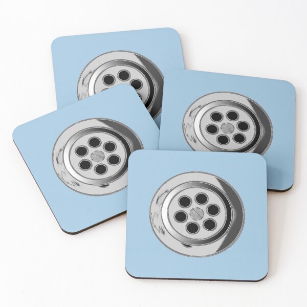 Item preview, Sink Plughole Surreal Minimalist Everyday Object Modern Art designed and sold by WibbleDesign.