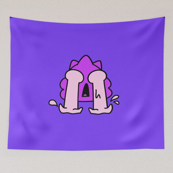 Item preview, Leo The Purple Crying Monster designed and sold by monsterino.
