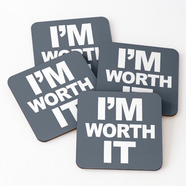 Item preview, I_m Worth It  designed and sold by Montecinostamps.