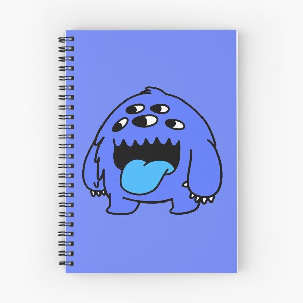 Item preview, Charlie The Blue Happy Monster designed and sold by monsterino.