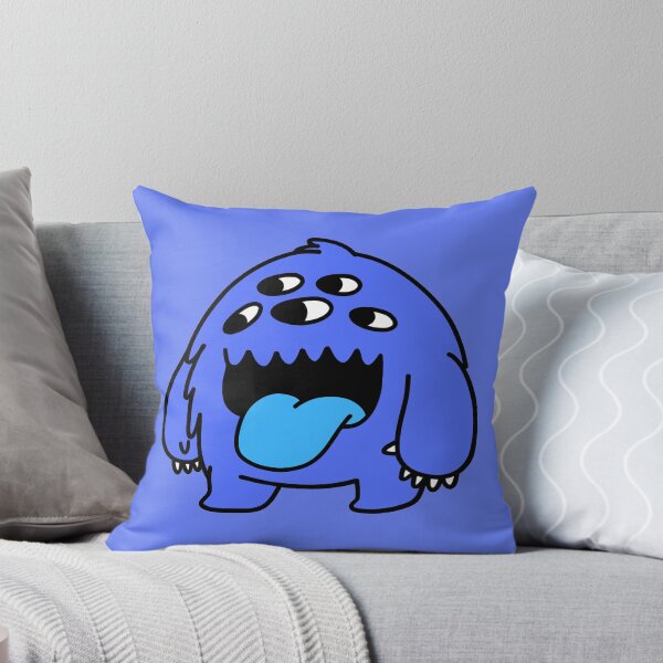 Item preview, Charlie The Blue Happy Monster designed and sold by monsterino.