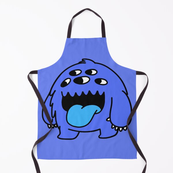 Item preview, Charlie The Blue Happy Monster designed and sold by monsterino.