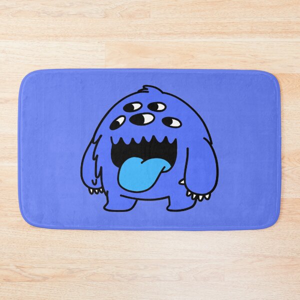 Item preview, Charlie The Blue Happy Monster designed and sold by monsterino.