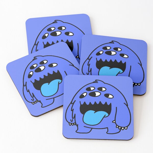 Item preview, Charlie The Blue Happy Monster designed and sold by monsterino.