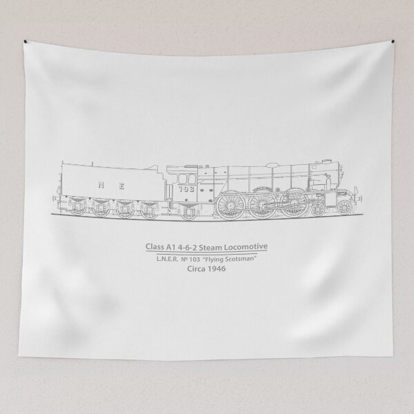 Item preview, Flying Scotsman Circa 1946 designed and sold by Steve H Clark.