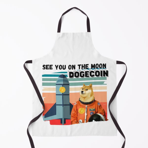 Item preview, Dogecoin - See You On The Moon designed and sold by ladylaughprints.