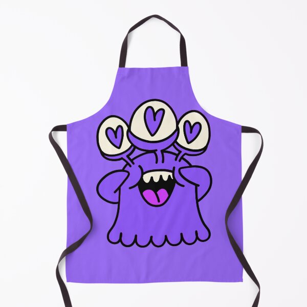 Item preview, Emily The Purple Excited Monster designed and sold by monsterino.