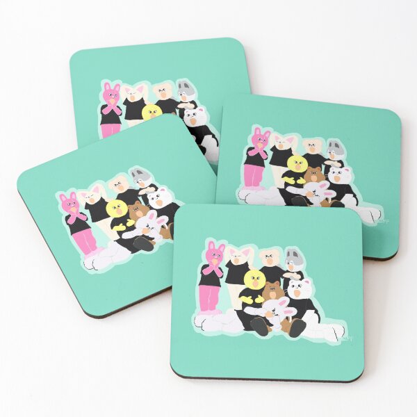 Item preview, Stray Kids skzoo dark green background designed and sold by MomosDrawing.