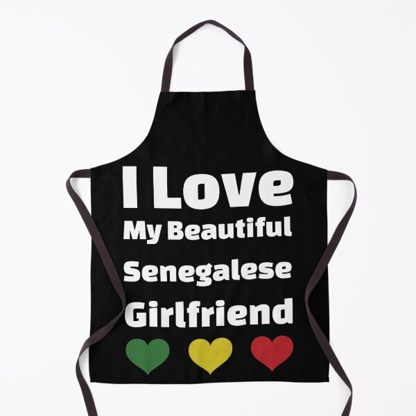Item preview, I Love My Beautiful Senegalese Girlfriend - Senegal Girlfriend designed and sold by DiceNLDesigns.