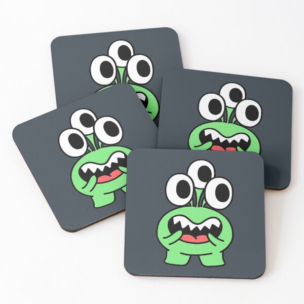 Item preview, Oscar Green Happy Monster designed and sold by monsterino.