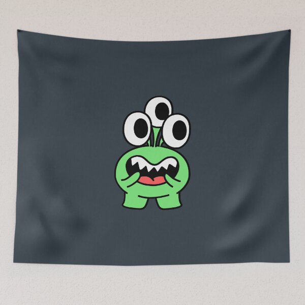 Item preview, Oscar Green Happy Monster designed and sold by monsterino.