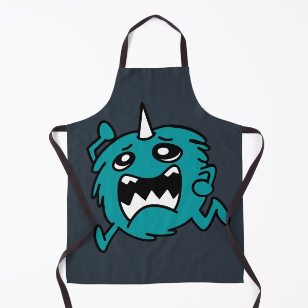Item preview, Niko The Teal Scared Monster designed and sold by monsterino.