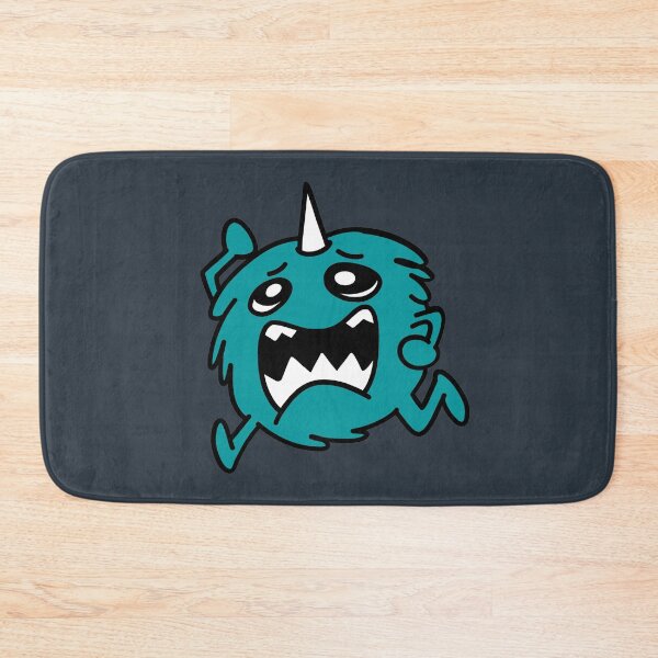 Item preview, Niko The Teal Scared Monster designed and sold by monsterino.