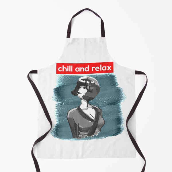 Item preview, Short Hair Girl Bust Painting Chill and Relax designed and sold by patrick10reyes.