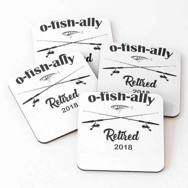 Item preview, OFishAlly Retired Funny Fishing designed and sold by Montecinostamps.