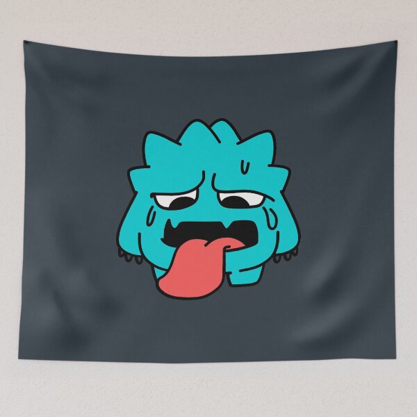 Item preview, Daniel The Blue Tired Monster designed and sold by monsterino.