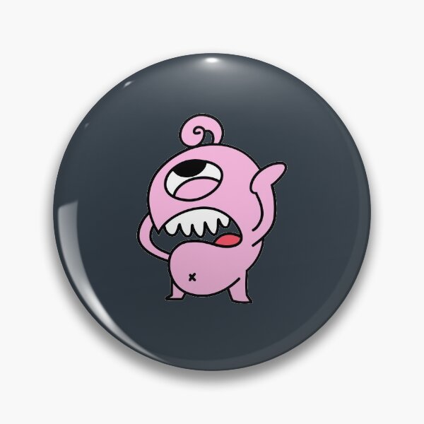 Item preview, Kevin The Pink Scared Monster designed and sold by monsterino.