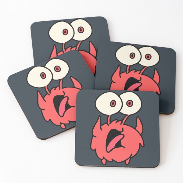 Item preview, Paul The Red Scared Monster designed and sold by monsterino.