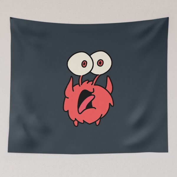 Item preview, Paul The Red Scared Monster designed and sold by monsterino.