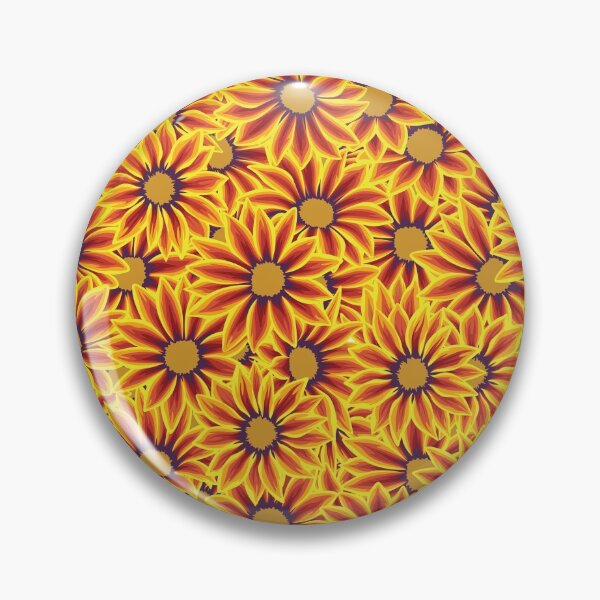 Aperçu de l'œuvre grappe de fleurs jaunes créée et vendue par RosieLuciaArt.
