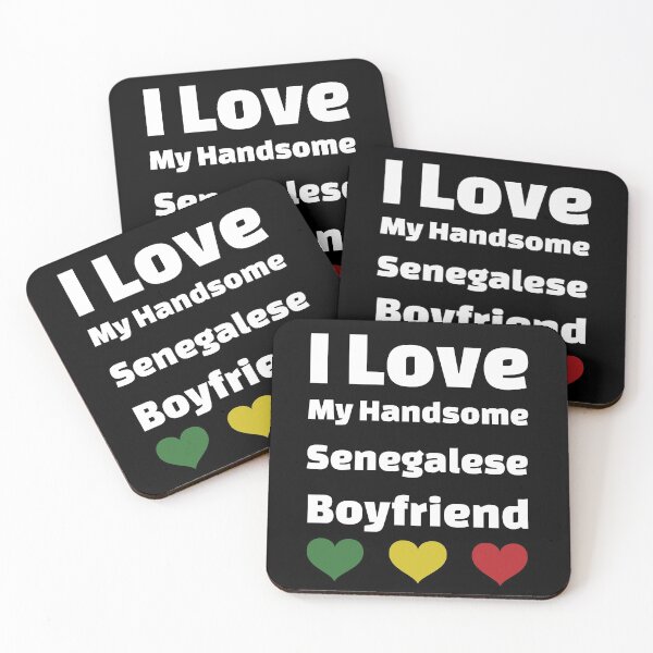 Item preview, I Love My Handsome Senegalese Boyfriend - Senegal Boyfriend designed and sold by DiceNLDesigns.