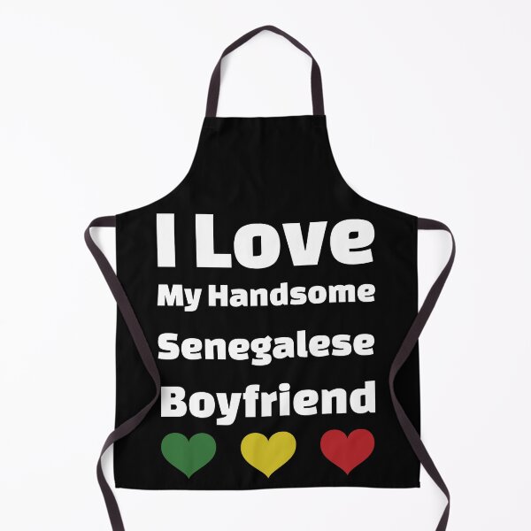 Item preview, I Love My Handsome Senegalese Boyfriend - Senegal Boyfriend designed and sold by DiceNLDesigns.