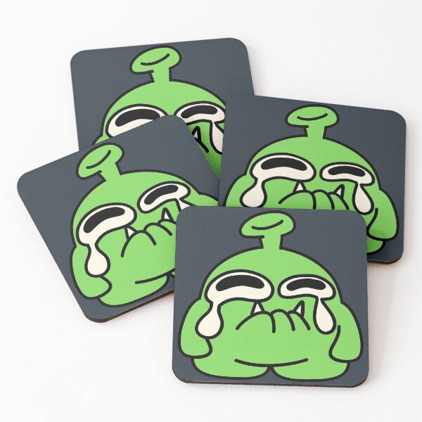 Item preview, Garry The Green Crying Monster designed and sold by monsterino.