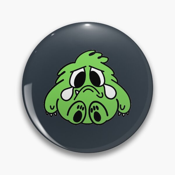 Item preview, Larry The Green Crying Monster designed and sold by monsterino.