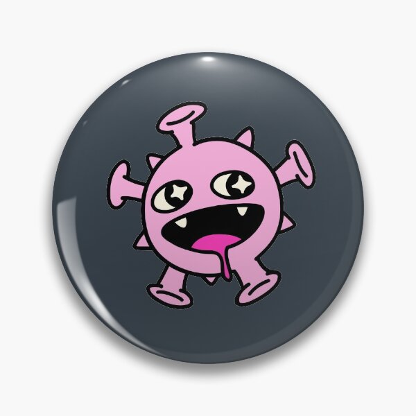 Item preview, Star The Pink Happy Monster designed and sold by monsterino.