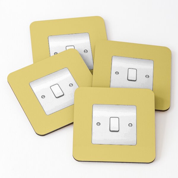 Item preview, Light Switch Surreal Minimalist Everyday Object Modern Art designed and sold by WibbleDesign.