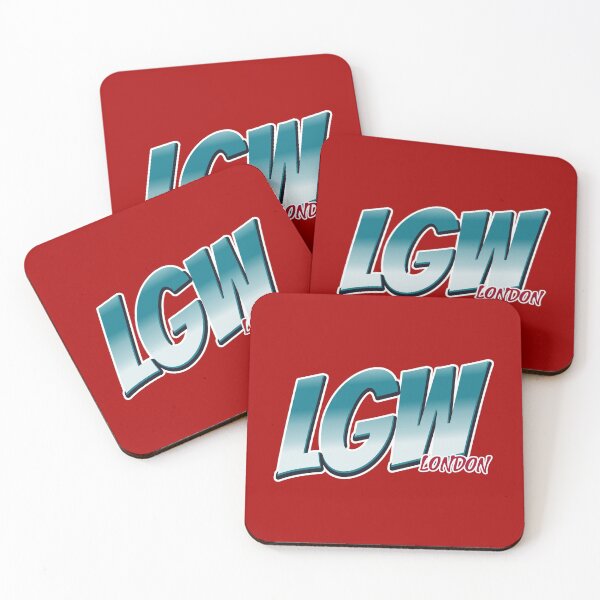 Item preview, LGW, London, IATA airport code.  designed and sold by MultistorieDog.