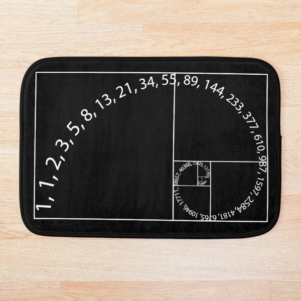 Item preview, Fibonacci numbers on Golden Spiral designed and sold by TalesOfScience.