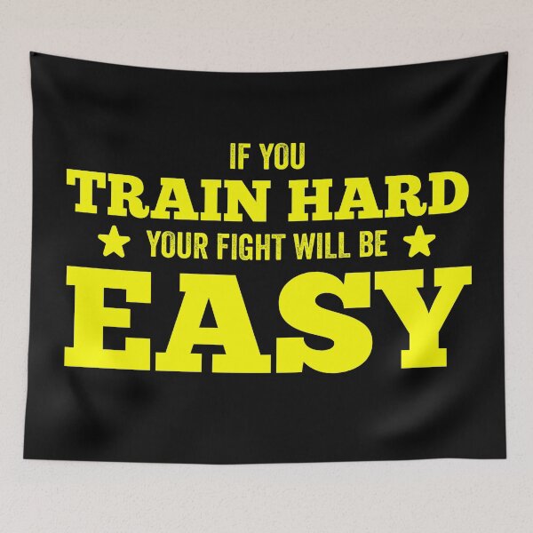 Item preview, Boxing motivation - Train hard designed and sold by kcaandwu.