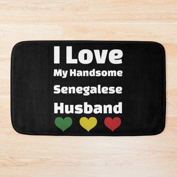 Item preview, I Love My Handsome Senegalese Husband - Senegal Husband designed and sold by DiceNLDesigns.