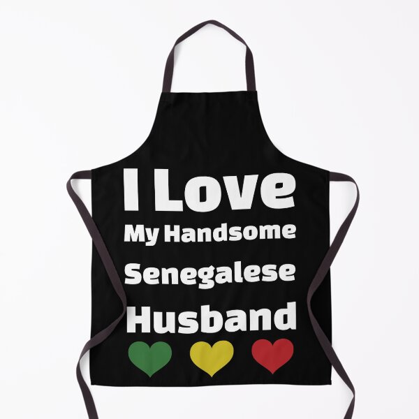 Item preview, I Love My Handsome Senegalese Husband - Senegal Husband designed and sold by DiceNLDesigns.