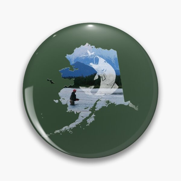 Item preview, Alaska Fly Fishing  designed and sold by Montecinostamps.