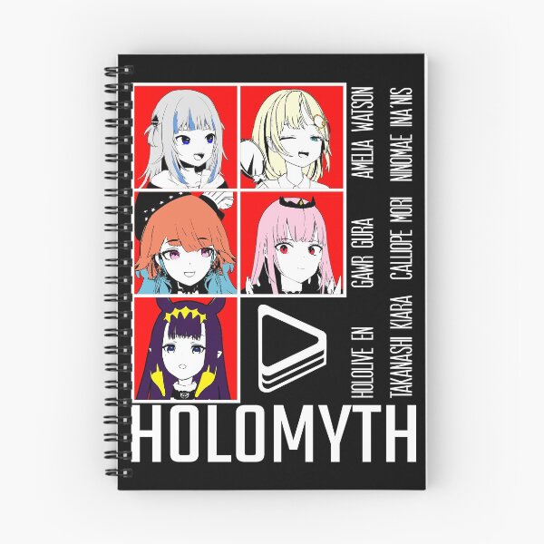 Artikelvorschau, Hololive EN Holomyth Red Panel entworfen und verkauft von UDTee.