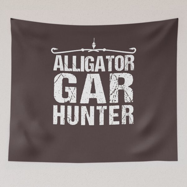 Item preview, Alligator Gar Hunter  designed and sold by Montecinostamps.