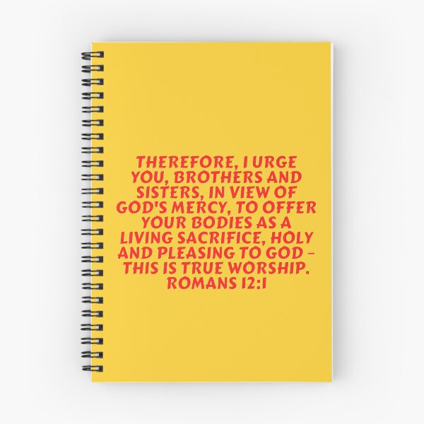 Item preview, Bible Verse Romans 12:1 designed and sold by Prayingwarrior.