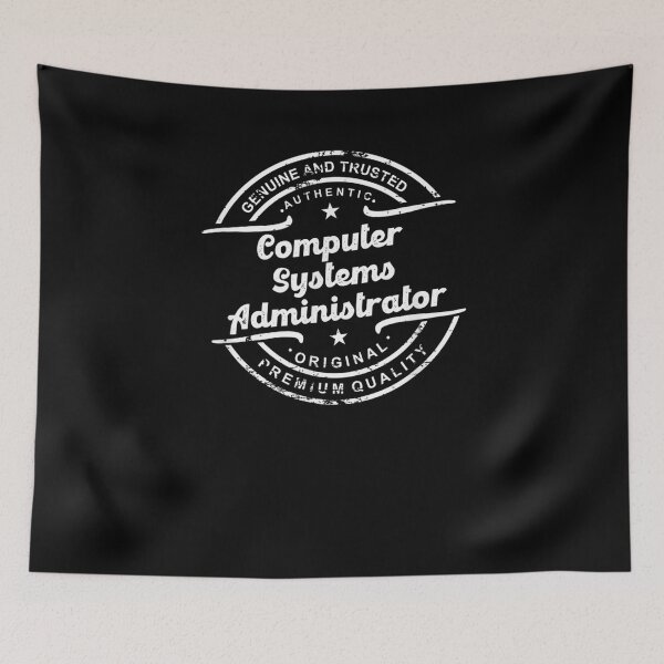 Item preview, Computer Systems Administrator Vintage Stamp Distressed  designed and sold by dannareyansh.