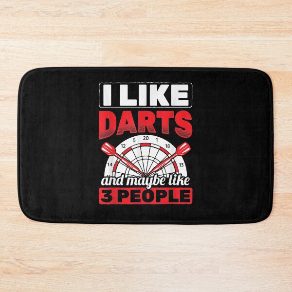 Item preview, I Like Darts And 3 People Dartboard Darts  designed and sold by dannareyansh.