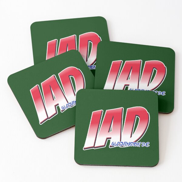 Item preview, IAD, Washington D.C. IATA airport code.  designed and sold by MultistorieDog.