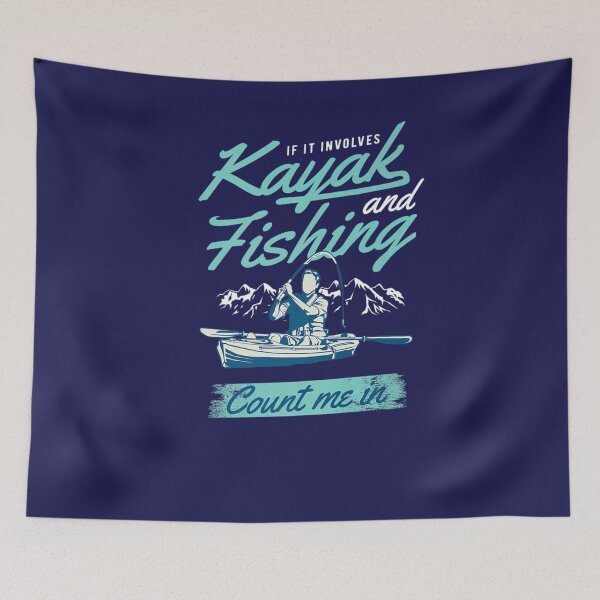 Item preview, Angler Kayak Fishing Fisherman designed and sold by Montecinostamps.