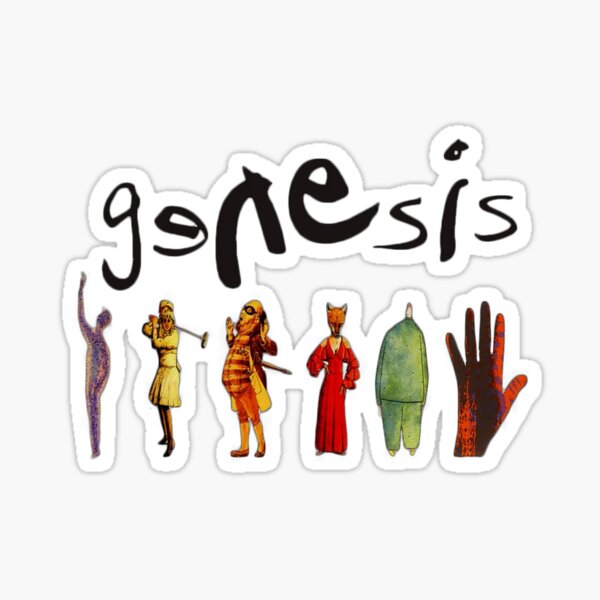 Genesis Band Sticker