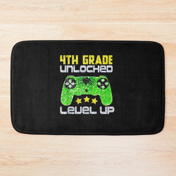 Item preview, 4th Grade unlocked TShirt Level Up Gamer designed and sold by Lukifo-Mana.