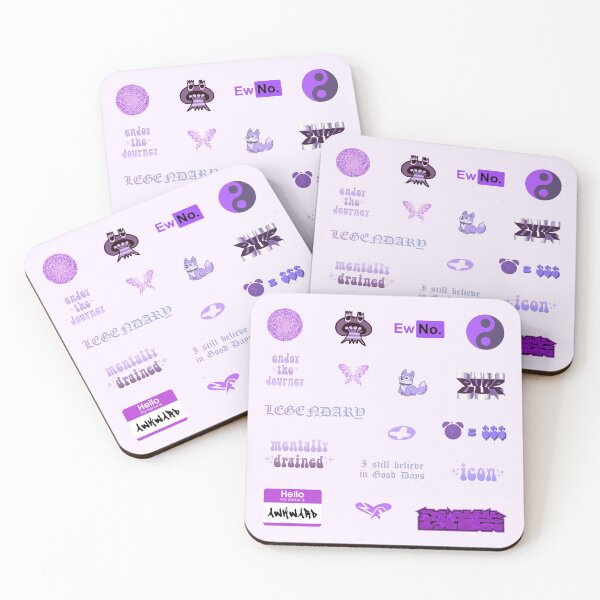 Item preview, Pastel Purple Legendary Variety Pack designed and sold by everything4eva.