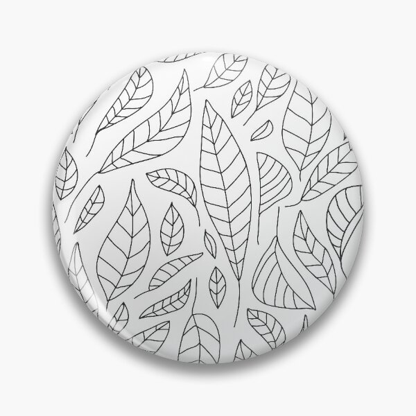 Item preview, Minimalist seamless floral pattern with contour leaves. Abstract background. designed and sold by CoCoArt-Ua.