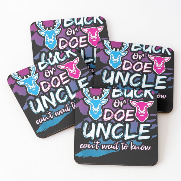 Item preview, Buck Or Doe Uncle Gender Reveal Baby Party Announcement Gift T-Shirt designed and sold by Lukifo-Mana.